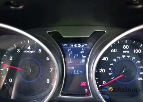 2013 Hyundai Veloster Turbo from USA, damaged, VIN KMHTC6DE4DU152175